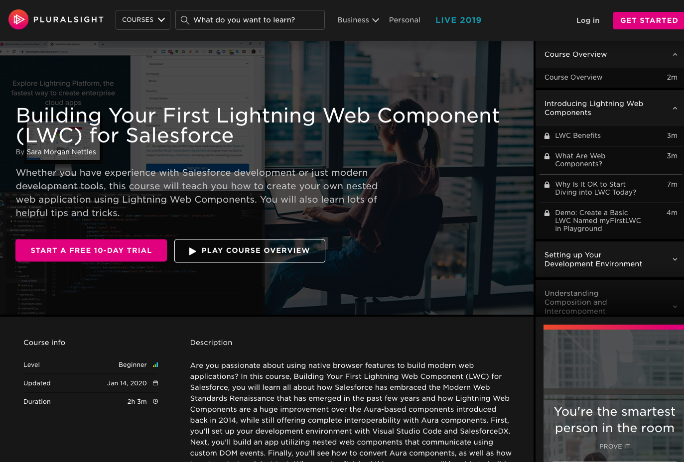 Building Your First Lightning Web Component for Salesforce Pluralsight ...