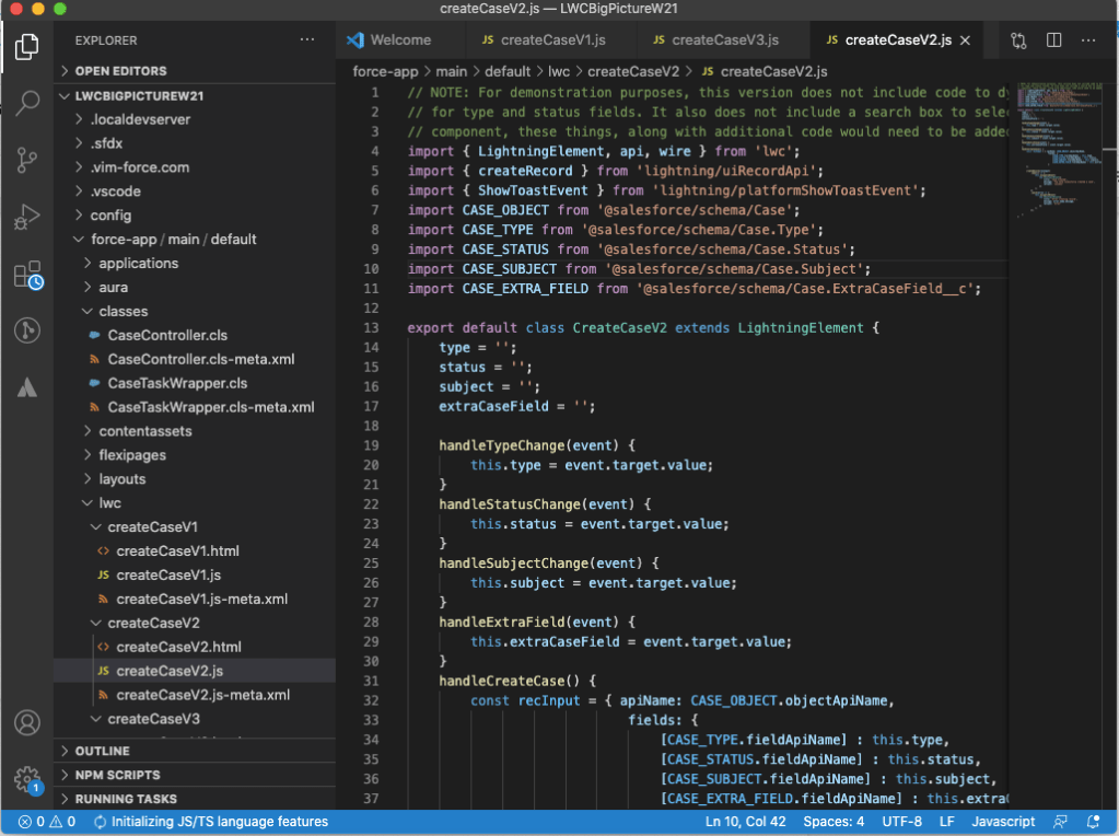 Visual Studio Code and the Salesforce Extension Pack